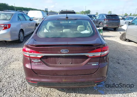 2017 Ford Fusion Titanium z USA, uszkodzony, nr VIN 3FA6P0D90HR231500
